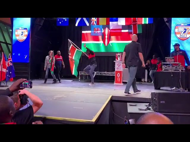 #Kenya7’s Team Dancing To Ethic Entertainment’s Songs in #Vegas7’s