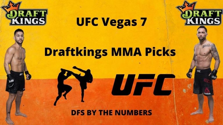 UFC Vegas 7 Draftkings Picks