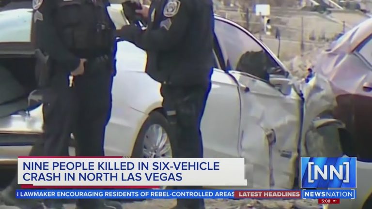 9 killed, including children, in chaotic Las Vegas car crash | NewsNation Prime