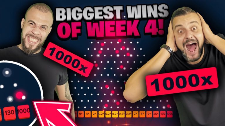 BIGGEST WINS OF THE WEEK 4! BIG WINS ON ONLINE SLOTS