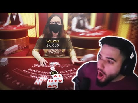 CRAZIEST BLACKJACK COMEBACK EVER! MAKING $9,000 IN 5 MINUTES!