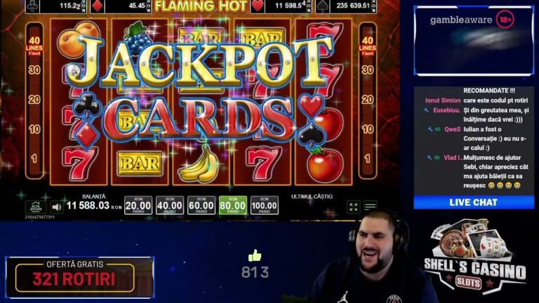 EGT FLAMING HOT MIZA 60-80 RON SI JACKPOT CARDS