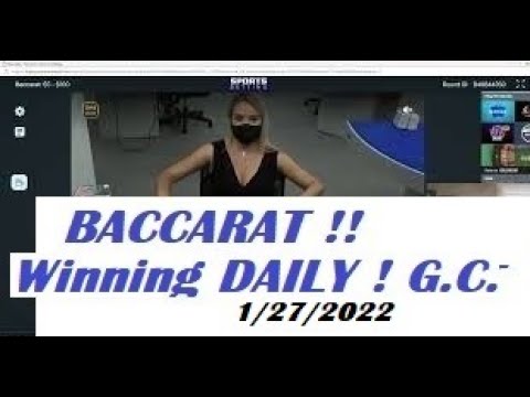 How to BEAT BACCARAT DAILY !! Bt Gambling Chi 1/27/2022