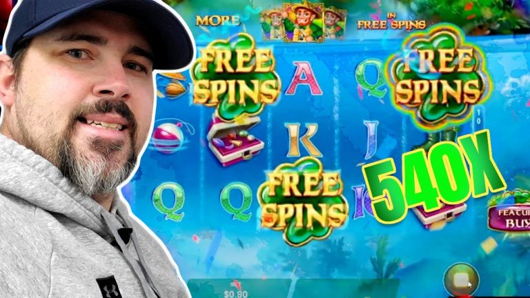 I Found The End Of The Rainbow! 540X Fishin Pots Of Gold Stake Casino HUGE WIN Over 500x