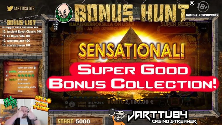 It’s Time To Do A Bonushunt!! Super Good Bonus Collection!!