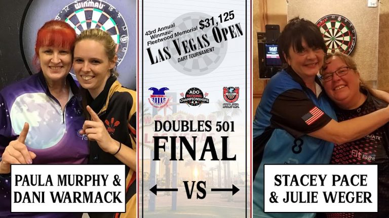 Paula Murphy & Dani Warmack vs Stacey Pace & Julie Weger | Women’s Doubles 501 | Las Vegas Open