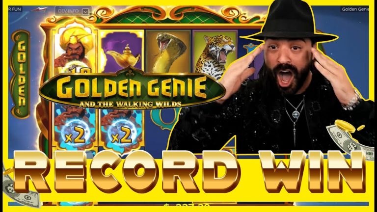 ROSHTEIN RECORD WIN ON GOLDEN GENIE!!