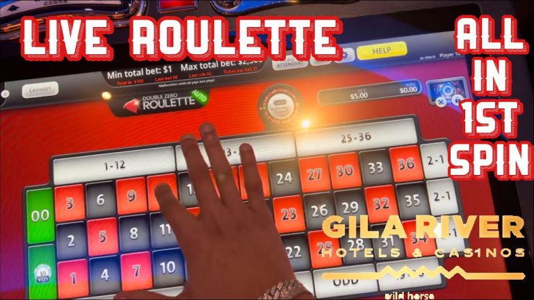 Roulette Automated at Gila River Resorts & Casino – Wild Horse Pass ! ALL IN – Don’t Try This 4K