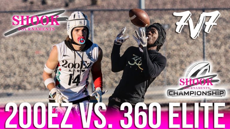 SHOOK Tournaments 7v7 Football – 2ooEZ vs. 360 Elite – CHAMPIONSHIP GAME