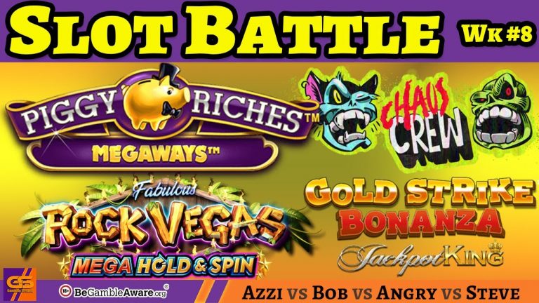 Sunday League Slots Battle! Azzi Vs Bob Vs Angry Vs Stevie T!