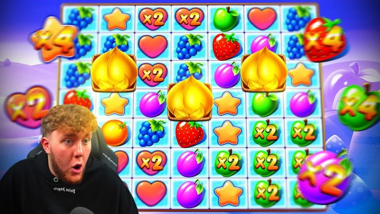 $1,000 SPINS on FRUIT PARTY! INSANE HIGH ROLLING