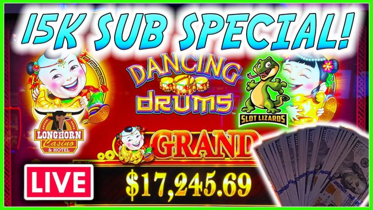 $10,000 LIVE SLOT PLAY! 15K SUBSCRIBER SPECIAL! LETS HIT ANOTHER GRAND JACKPOT!