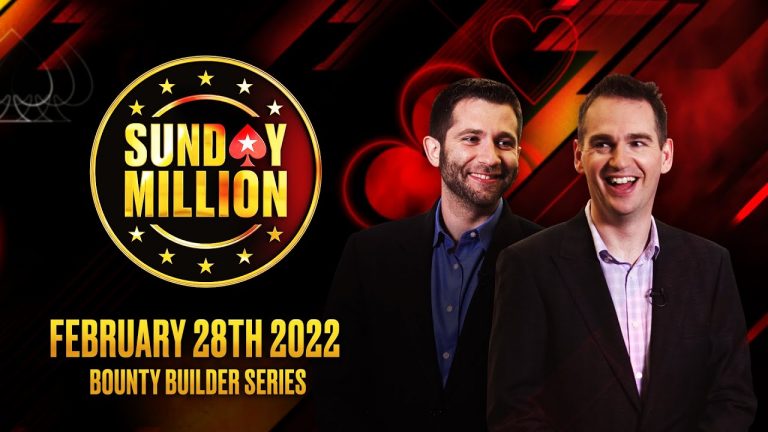 $109 SUNDAY MILLION: Bounty Builder Series Ed. Hosted by James, Joe & Benger PokerStars