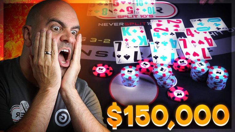 $150,000 HIGH ROLLER BLACKJACK PLAYER – MR Blackjack – E189