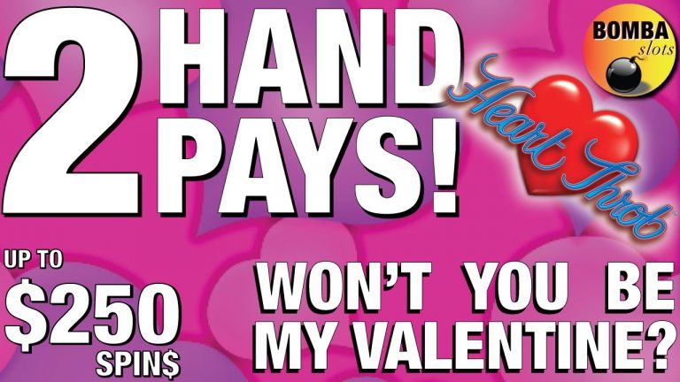 2 HANDPAYS! High Limit Heart Throb Lightning Link up to $250 SPINS at Aria Slot Machine Jackpot!