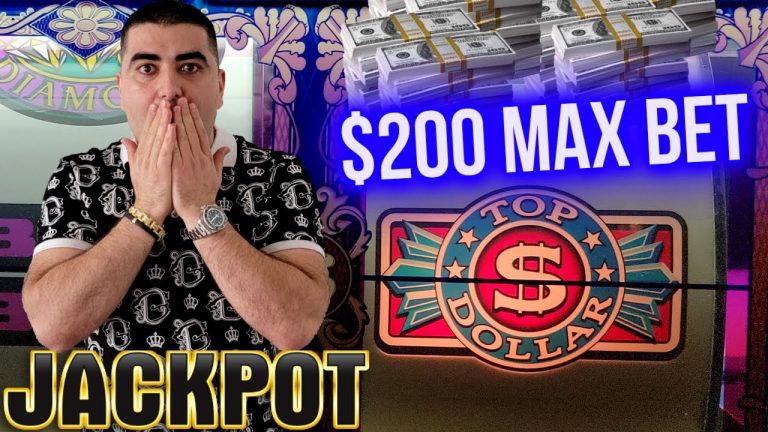 $200 A Spin JACKPOTS On Top Dollar Slot Machine | Las Vegas Casinos JACKPOTS | SE-9 | EP-5