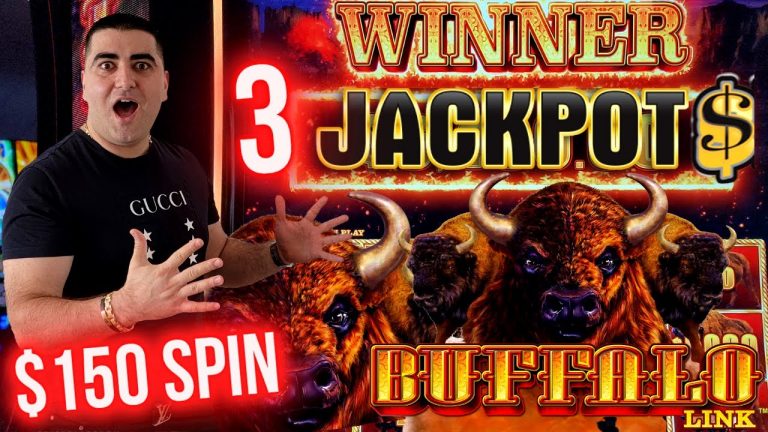 3 HANDPAY JACKPOTS On High Limit Slot Machines -HUGE BETS