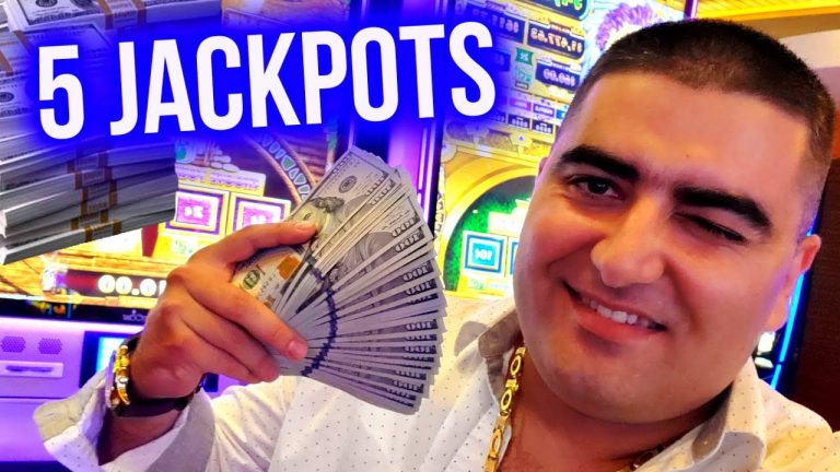 5 HANDPAY JACKPOTS On High Limit Slot Machines In Las Vegas | SE-9 | EP-4