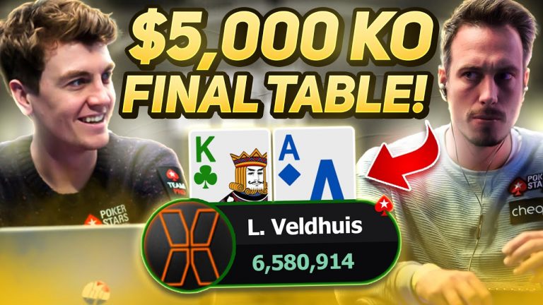 $5,000 KO Lex Veldhuis Final Table w/ Andy Bowie Wilson!!!