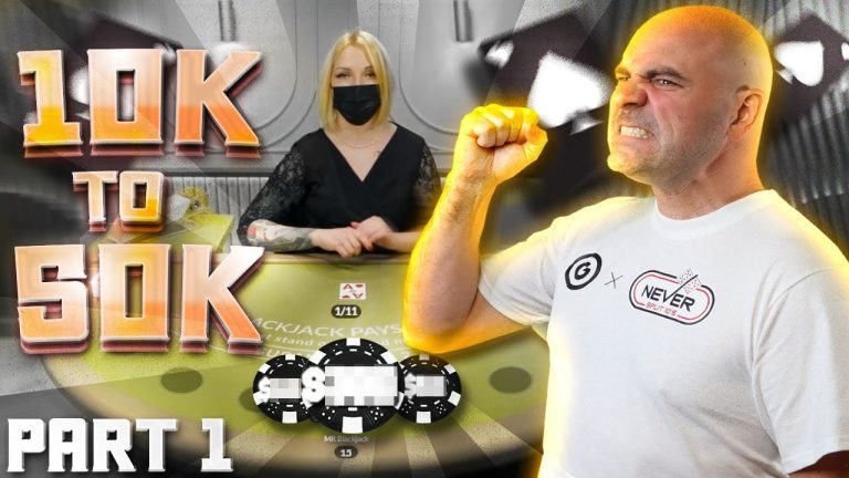 $50,000 BIGGEST BLACKJACK ONLINE WIN EVER – MR BLACKJACK – SUPERBOWL SPECIAL