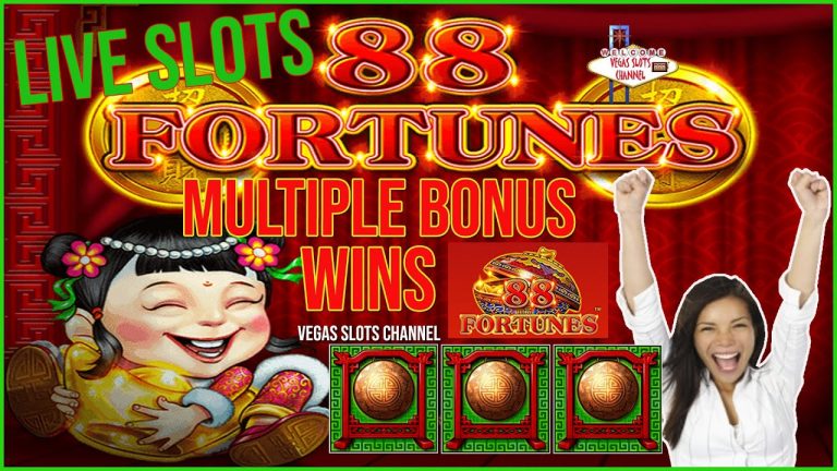 88 Fortunes Slot Machine Wins Las Vegas Slots Live Stream Slot Play