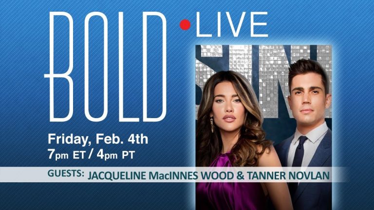 BOLD LIVE Guests Jacqueline MacInnes Wood and Tanner Novlan