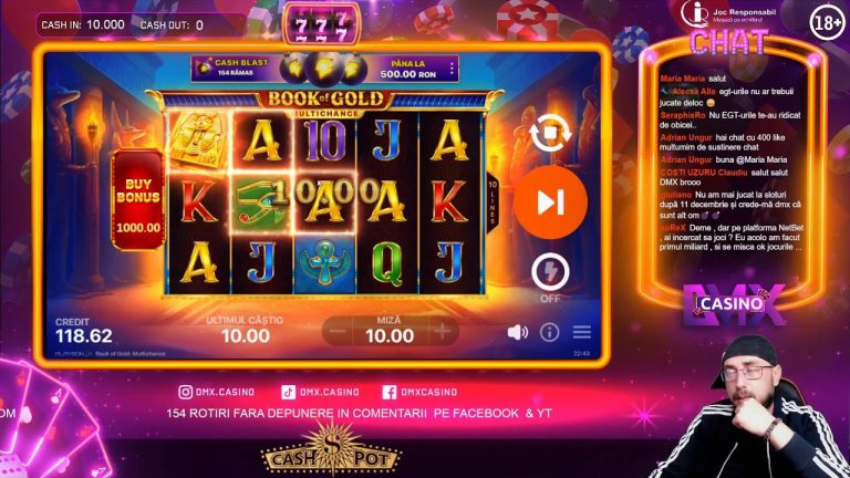 BONUSHUNT ON CASHPOT 10K RON – HAI CU MEGA WIN!!! || ALL SLOTS| GOOD VIBES WITH DMX CASINO