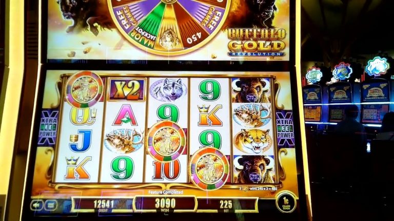 BUFFALO Gold Revolution slot machine BONUS FREE GAMES