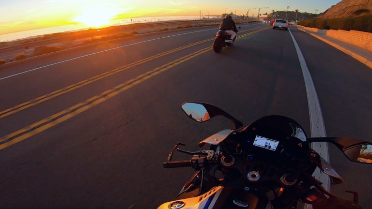 Back on The Yamaha R1M (Group Beach Ride)