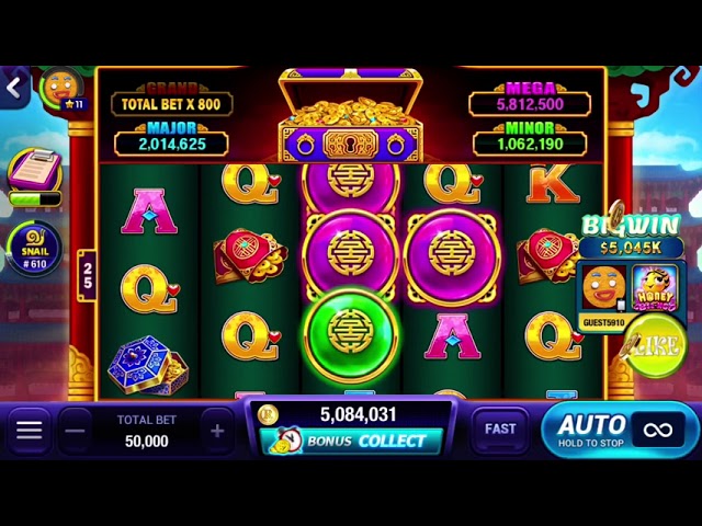 Big Win! Rock N Cash Casino Slots Gameplay HUA MEI BAO SHI