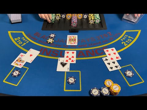 Blackjack | $15,000 Buy In | High Limit Table Session! Large Bets & Multiple Blackjacks!