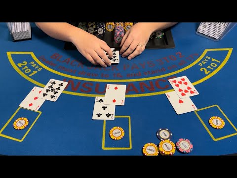 Blackjack | $25,000 Buy In | EPIC High Roller Session! Large Bets & Intense Action!