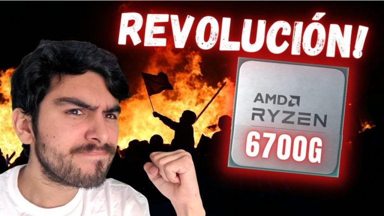 CONFIRMADO el rendimiento del AMD Ryzen 7 6700G!