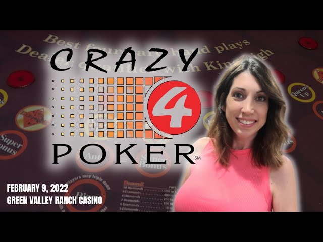 CRAZY 4 CARD POKER – at Green Valley Ranch