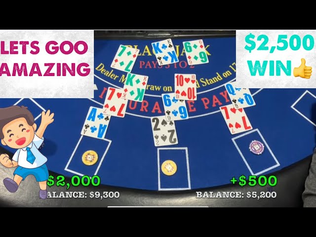 CRAZY LOSS IN BLACKJACK SESSION! | 2-PLAYERS | $5,000 BUY-IN | $100 MINIMUM BET !