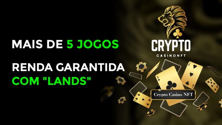 CRYPTO CASINO NFT l RENDA PASSIVA GARANTIDA l DEVS com 20 AMAS