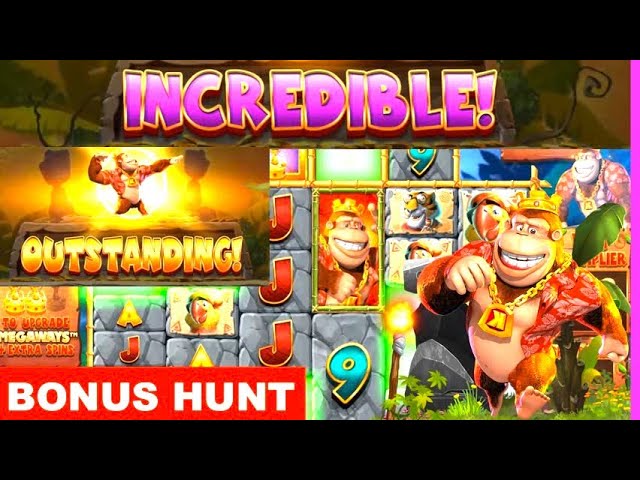 Can we get another BIG WIN on Return of Kong Megaways? Online Slots Bonus Hunt!!