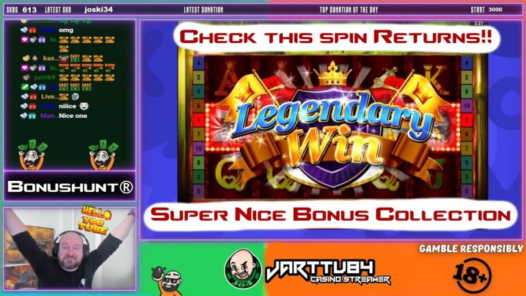 Check This Spin Returns!! Super Nice 8 Slot Bonus Collection!!