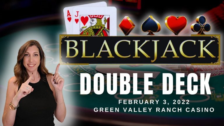 DOUBLE DECK BLACKJACK in Las Vegas – This is Becoming a Habit!