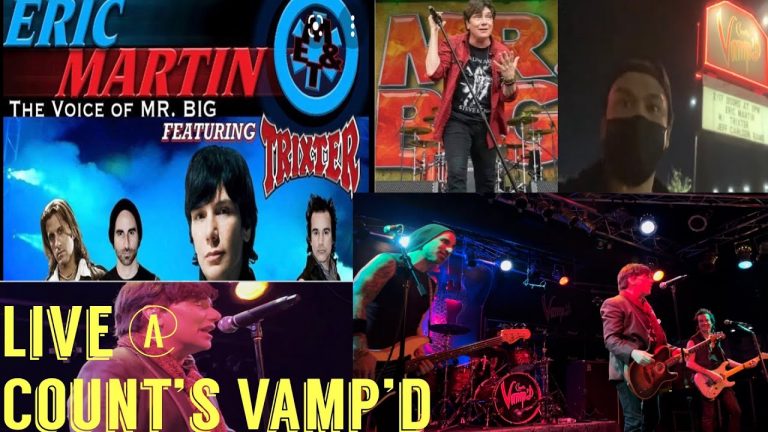 Eric Martin (Mr.BIG) & Trixter | Live @ Count’s Vamp’d – Las Vegas (02/17/2022)