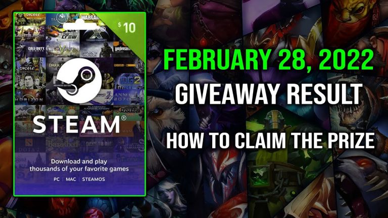 FEBRUARY 28, 2022 GIVEAWAY RESULT AND HOW TO CLAIM THE PRIZE (Please Read Description)