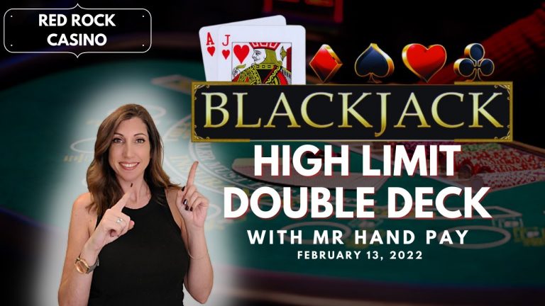 HIGH LIMIT!! BLACKJACK featuring @Mr. Hand Pay at Red Rock Casino Las Vegas