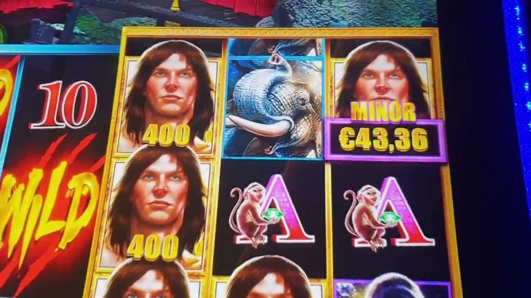 Holland Casino Venlo neuer Spielautomat TARZAN guter Bonus auf 3 Euro Part one