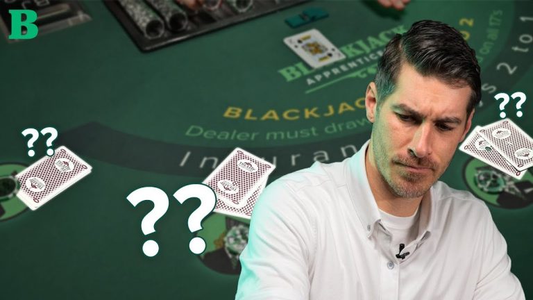 How to Count Facedown Blackjack