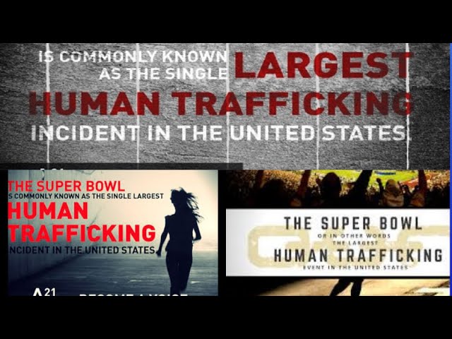 Human Trafficking at the Super Bowl, Police off the Cuff/Real Crime Stories.