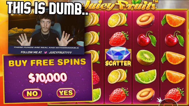 I put $10,000 into JUICYFRUITS.. (STAKE)