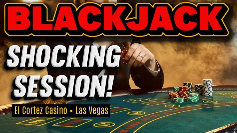 I’m Speechless! « Blackjack @ El Cortez Casino | Double Deck | Side Bets