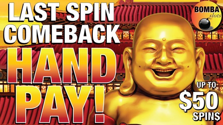 JACKPOT! LAST SPIN COMEBACK & WIN! Savoury STK ~ Happy & Prosperous Dragon Link Slot Machine Play!