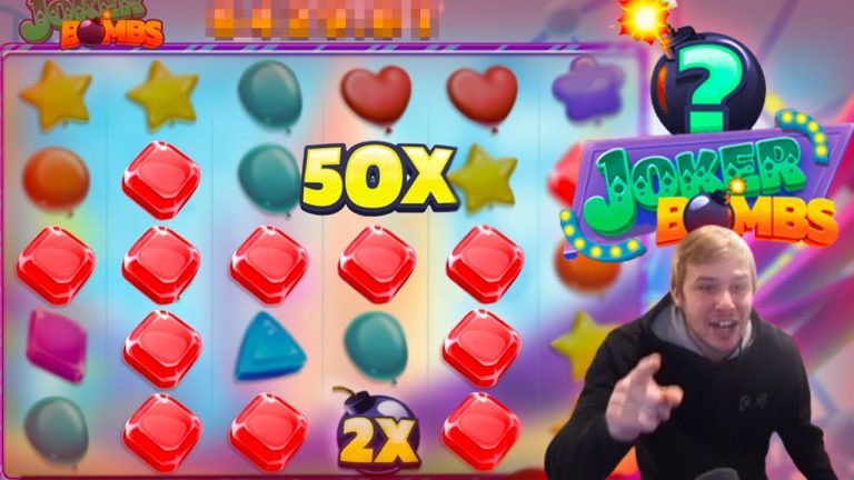 JOKER BOMBS SLOT BONUS EXPLODES ONCE AGAIN!