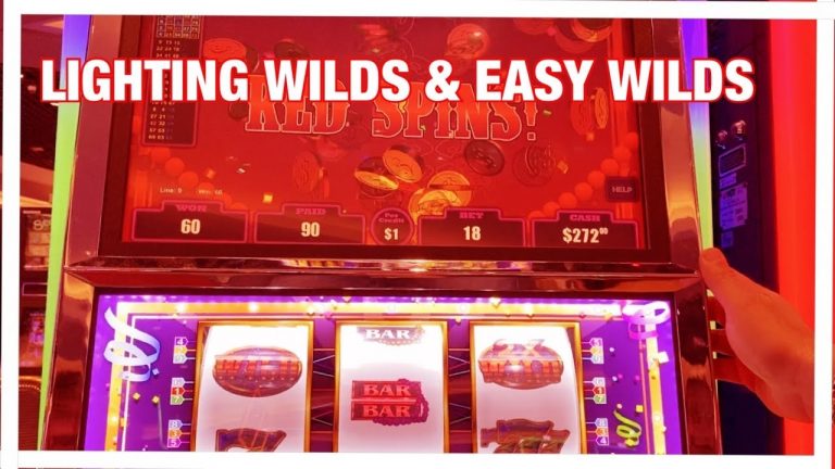 LIGHTING WILDS & EASY WILDS VGT SLOT $18 MAX BET AT CHOCTAW DURANT